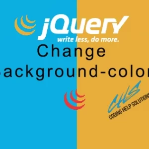 change background color jquery